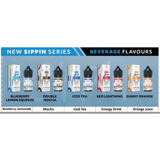 FLAVOUR BEAST FLAVOUR BEAST E-LIQUID UNLEASHED SIPPIN SERIES SALT NIC
