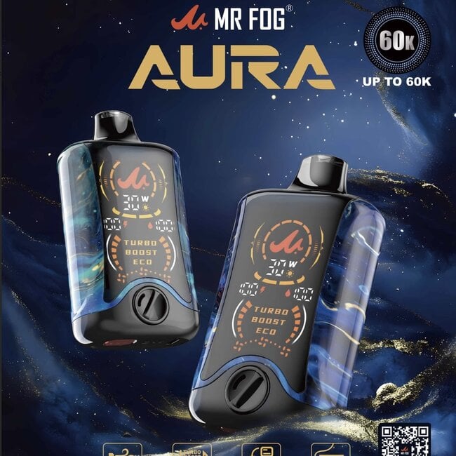 MR FOG MR FOG AURA 60K DISPOSABLE