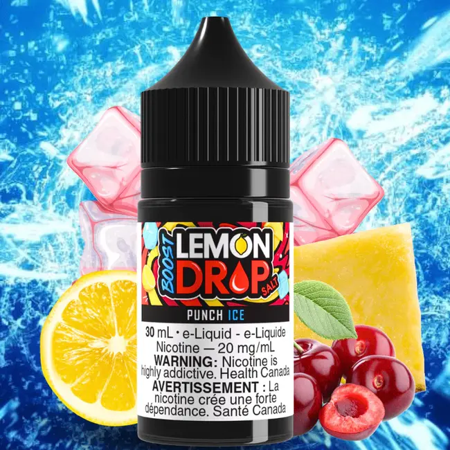 LEMON DROP BOOST LEMON DROP BOOST ICE E-LIQUID  SALT NIC