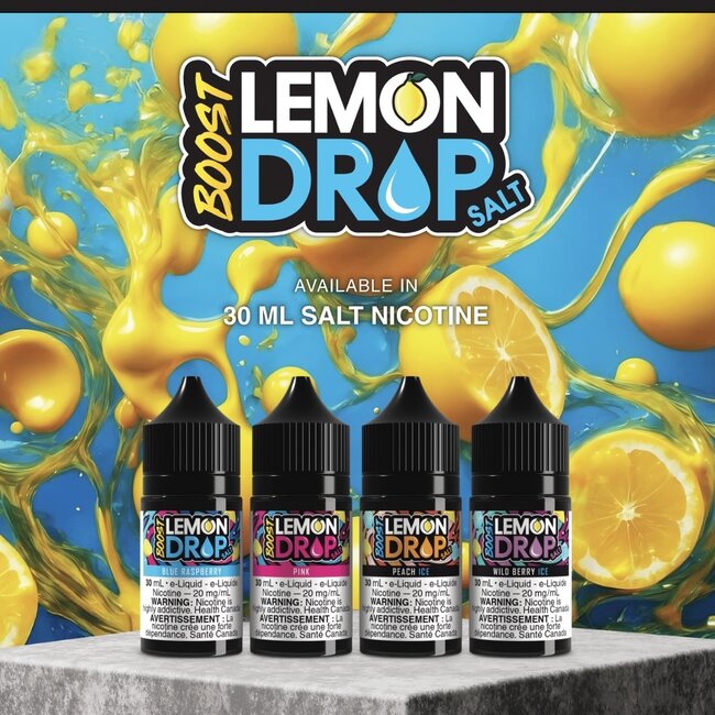 LEMON DROP BOOST LEMON DROP BOOST ICE SALT NIC