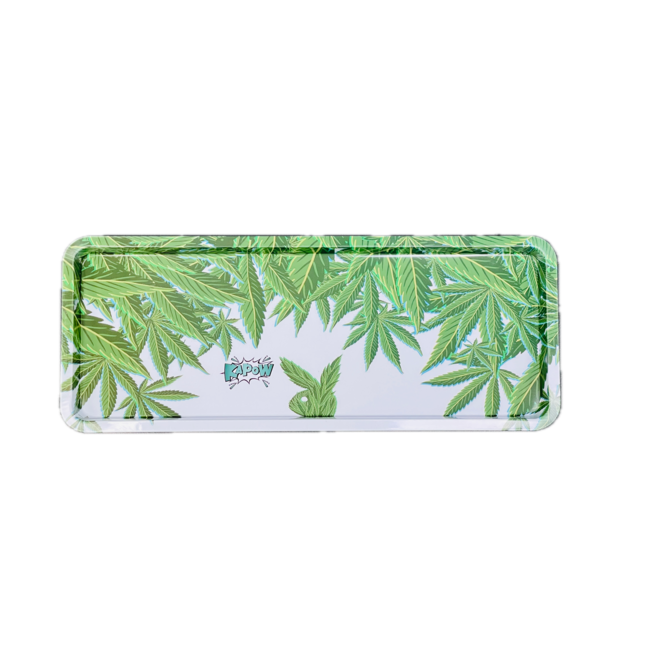 KAPOW KAPOW GREEN LEAF ROLLING TRAY-32