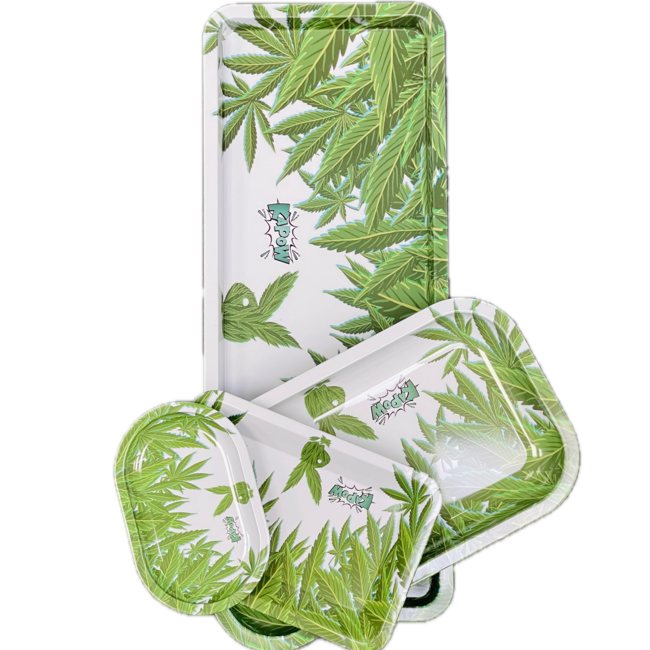 KAPOW KAPOW GREEN LEAF ROLLING TRAY-32