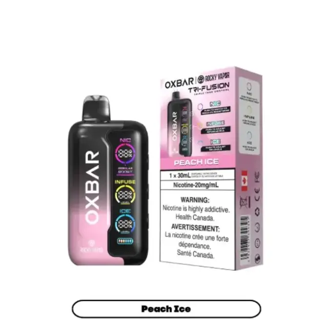 OXBAR ROCKY VAPOR OXBAR TRI FUSION  DISPOSABLE
