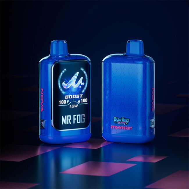 MR FOG MR FOG NOVA BLUE RAZZ STEEZY 36K DISPOSABLE