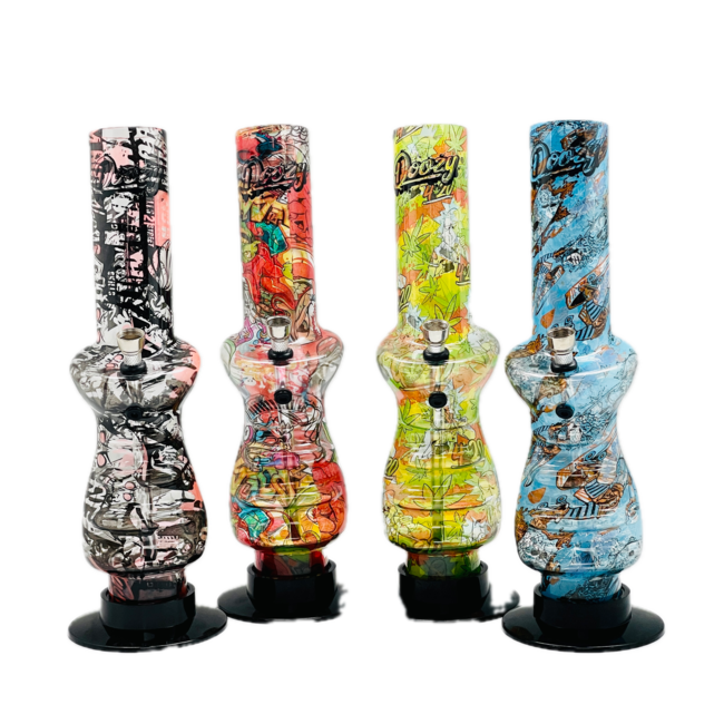 DOOZY DOOZY ACRYLIC WATER PIPE-204