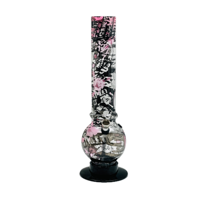 DOOZY 12'' DOOZY ACRYLIC WATER PIPE-205