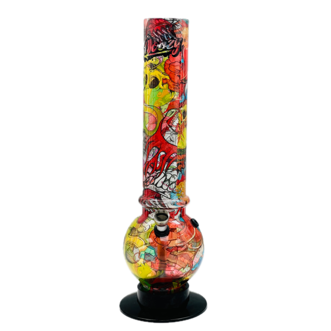 DOOZY 12'' DOOZY ACRYLIC WATER PIPE-205