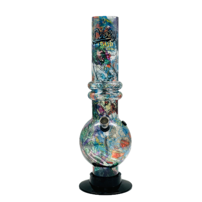 DOOZY DOOZY ACRYLIC WATER PIPE-206