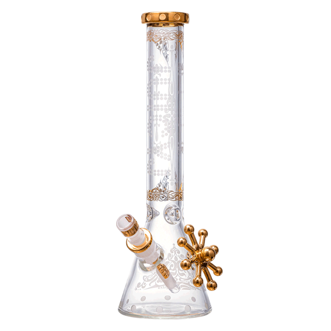JUICY J 16'' JUICY J GOLD GEOFORCE BONG-JJ245