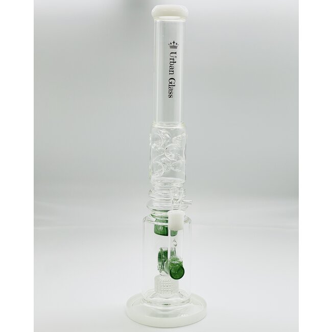 URBAN GLASS 21'' URBAN GLASS SINGLE MATRIX PERC BONG
