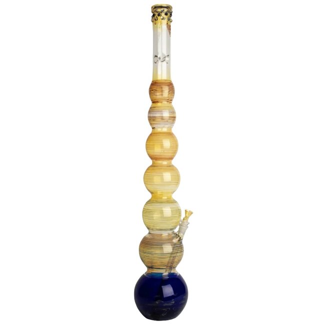 RED EYE RED EYE GLASS 32'' TALL BUBBLICIOUS BUBBLE BASE WATER PIPE-REG065
