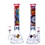 CHEECH GLASS 15'' DICE THEMED VIBRANT CASINO BEAKER BONG-CHE-375