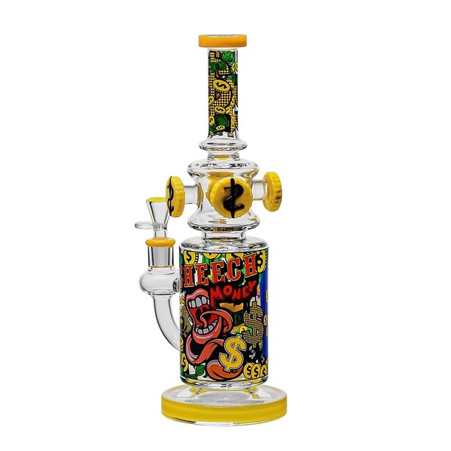 CHEECH GLASS 13'' LETS GAMBLE WITH CHEECH BONG-CHE-369