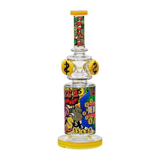 CHEECH GLASS 13'' LETS GAMBLE WITH CHEECH BONG-CHE-369