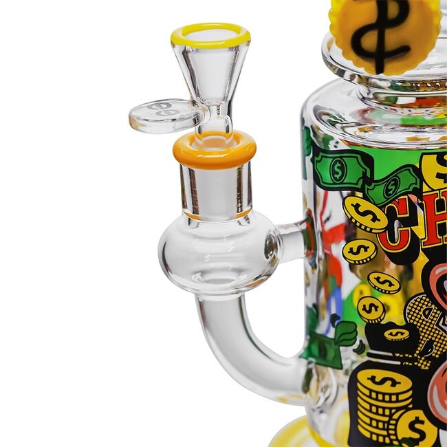 CHEECH GLASS 13'' LETS GAMBLE WITH CHEECH BONG-CHE-369