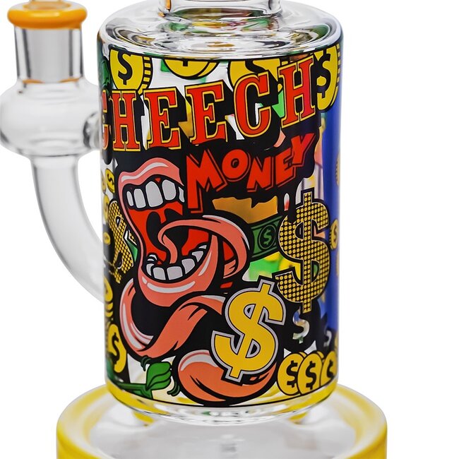 CHEECH GLASS 13'' LETS GAMBLE WITH CHEECH BONG-CHE-369