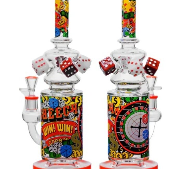CHEECH GLASS 13'' FEELING LUCKY-CHE-370
