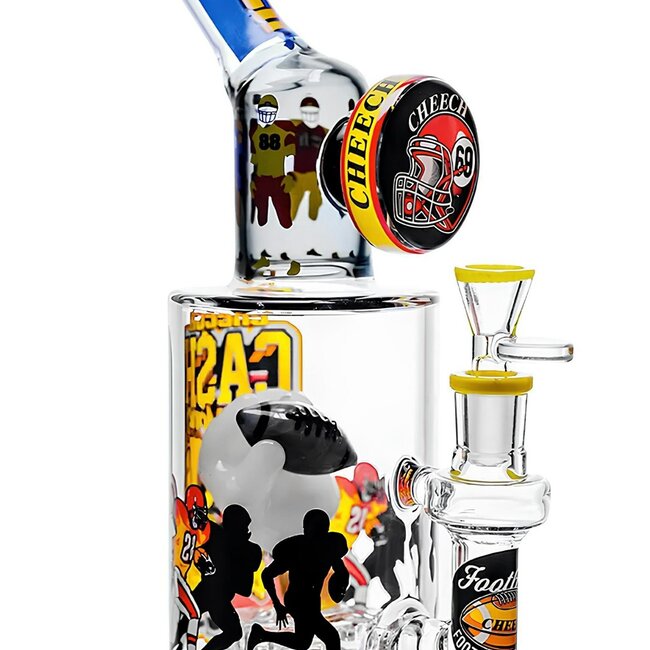 CHEECH GLASS 12'' SMOKEY BREAKAWAY BLAZE WATERPIPE-CHE-362