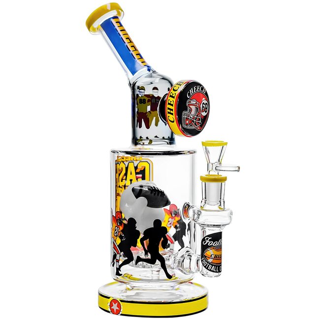 CHEECH GLASS 12'' SMOKEY BREAKAWAY BLAZE WATERPIPE-CHE-362
