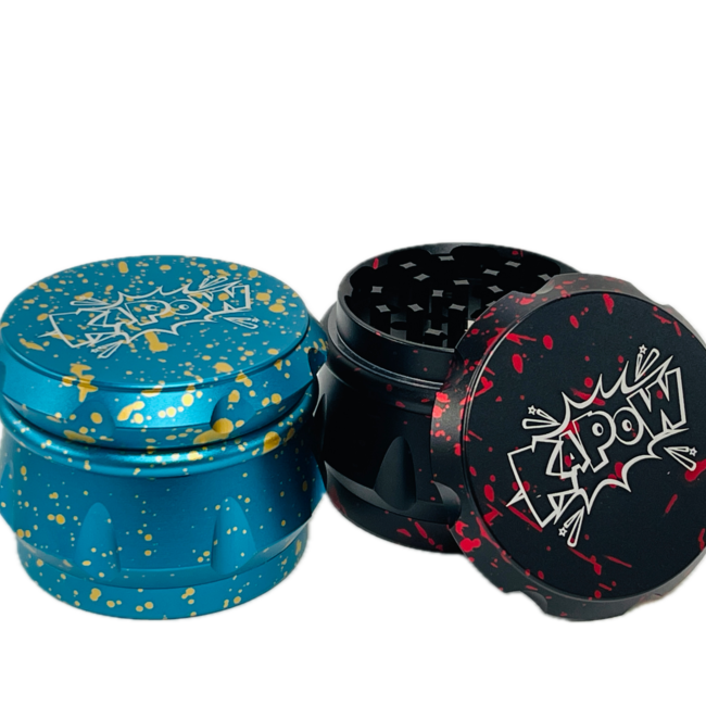 KAPOW KAPOW  SPLASH PATTERN 4 PAC GRINDER-PH7700HW