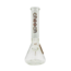 CHEECH GLASS GOLD LOGO BEAKER BONG -CA-JJ-4