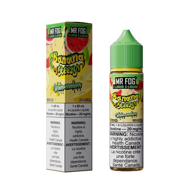 MR FOG BANANA STEEZY MR FOG JUICE BANANA  STEEZY  SALT NIC