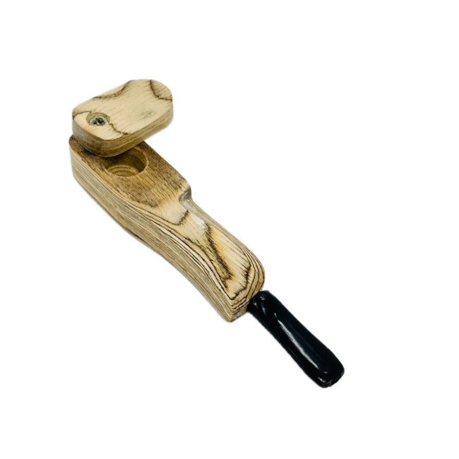 3'' SMALL WOOD PIPE WITH LID