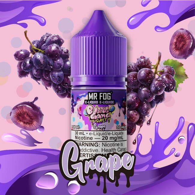 MR FOG MR FOG E-LIQUID BUBBLE GANG SALT NIC