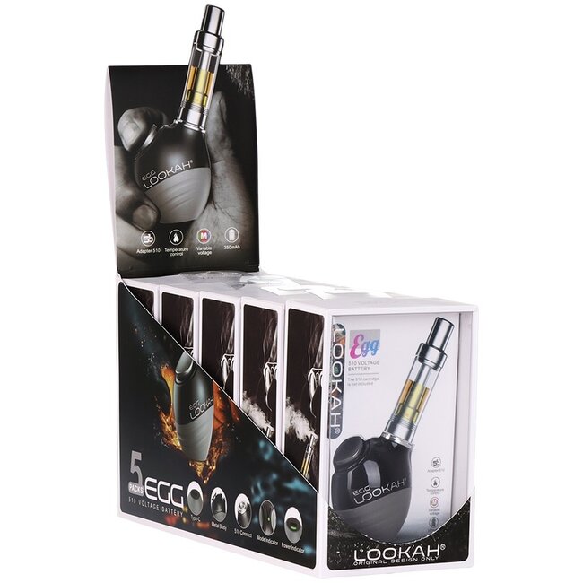 LOOKAH LOOKAH EGG VOLTAGE 510 VAPE BATTERY-V1173