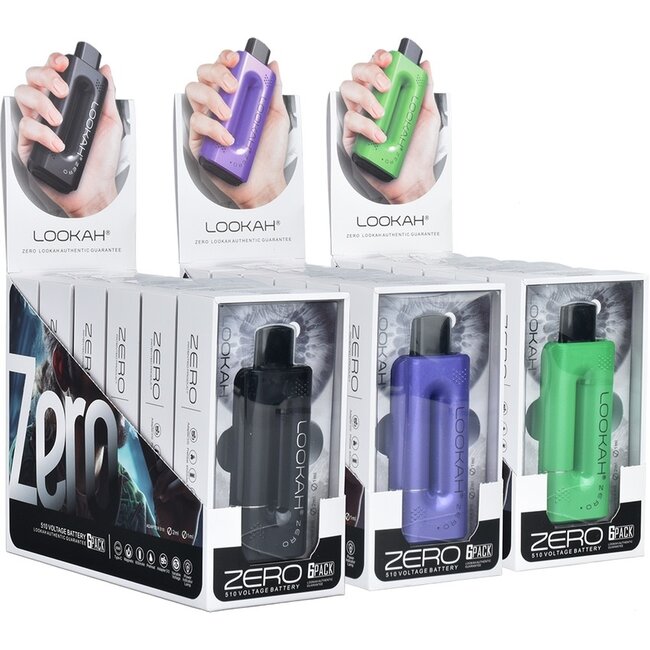 LOOKAH LOOKAH ZERO 510 INVISIBLE CARTRIDGE BATTERY-V998 LOOKAH LOOKAH ZERO 510 INVISIBLE CARTRIDGE BATTERY-V998