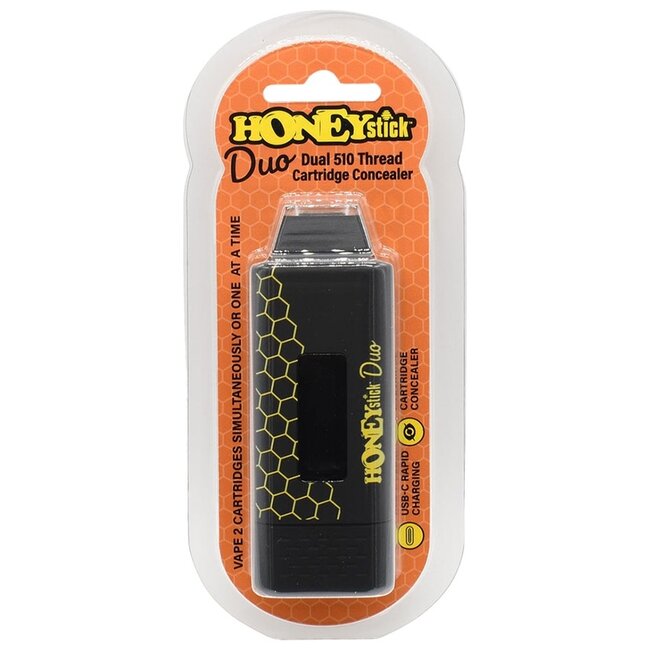 HONEYSTICK HONEY STICK DUO AUTO-DRAW DUAL CARTRIDGE 510 VAPE BATTERY-V974