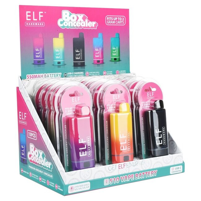 ELF ELF BOX CONCEALER 510 VAPE BATTERY-V1003