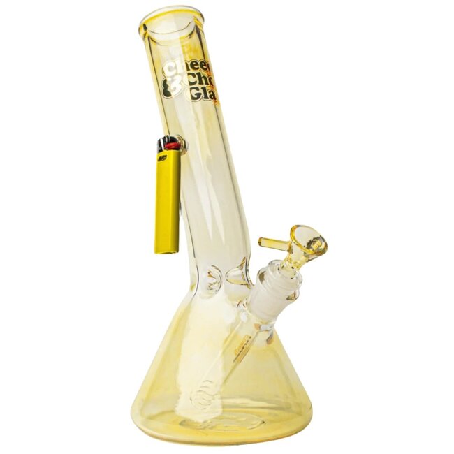 CHEECH & CHONG CHEECH & CHONG GLASS 12" TALL  BASKETBALL JONES CHILLAX STYLE TUBE-CC110