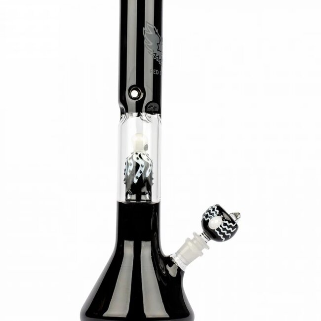 RED EYE GLASS RED EYE GLASS 17" TALL  OCTOPUS PERC BEAKER -9930