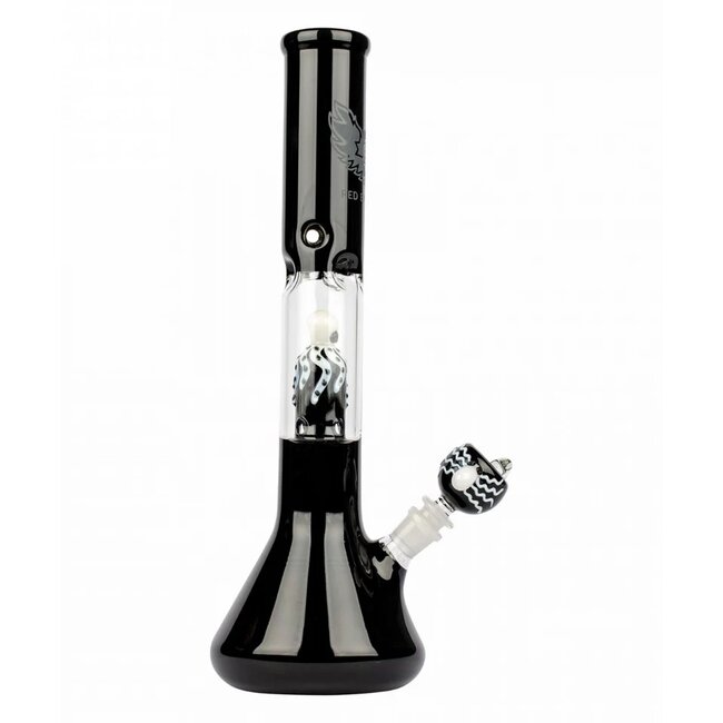 RED EYE GLASS RED EYE GLASS 17" TALL  OCTOPUS PERC BEAKER -9930