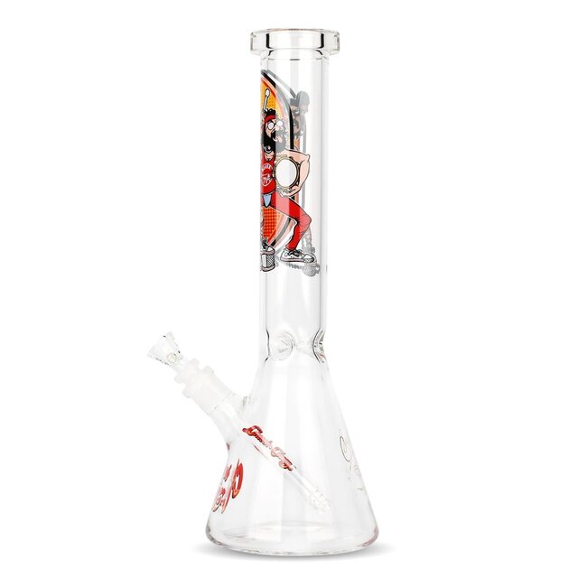 CHEECH & CHONG CHEECH & CHONG GLASS 15" TALL  EARACHE BEAKER TUBE-CC143