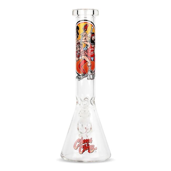 CHEECH & CHONG CHEECH & CHONG GLASS 15" TALL  EARACHE BEAKER TUBE-CC143