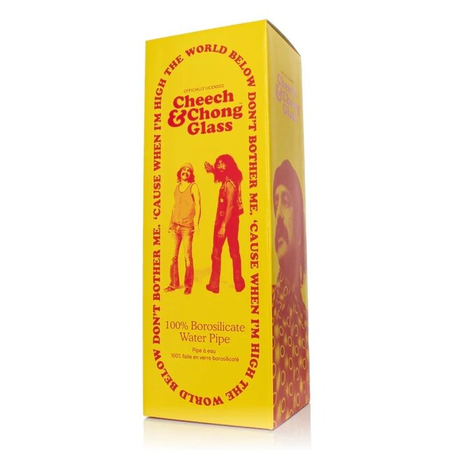 CHEECH & CHONG CHEECH & CHONG GLASS 15" TALL  EARACHE BEAKER TUBE-CC143