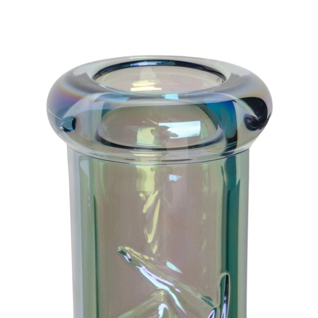 RED EYE TEK RED EYE TEK 19'' TAL 7MM THICK METALLIC TERMINATOR FINISH REVOLUTION DUAL CHAMBER BELL BASE-K3152