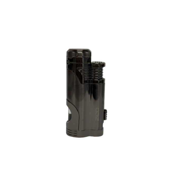 ZICO DUAL FLAME FLIP TOP TORCH  LIGHTER-HZ349