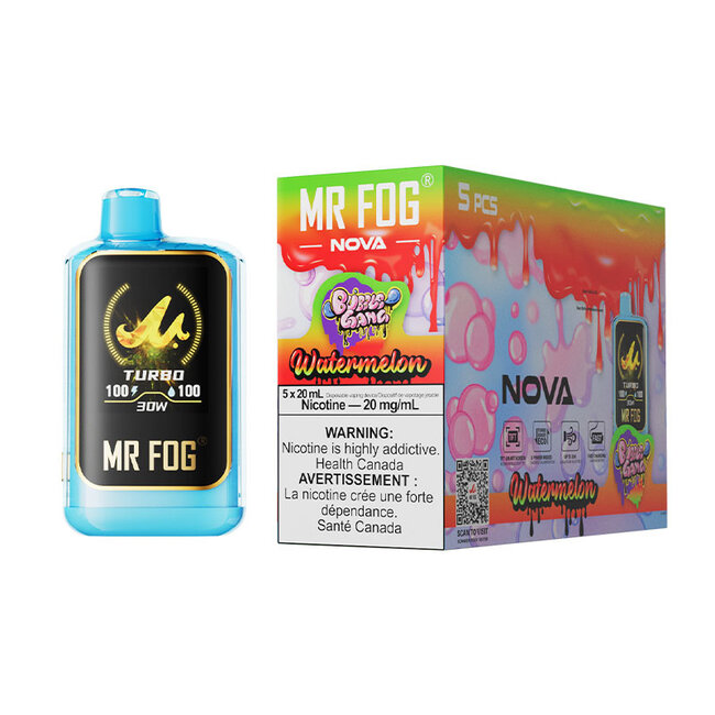 MR FOG MR FOG NOVA BUBBLE GANG  36K DISPOSABLE