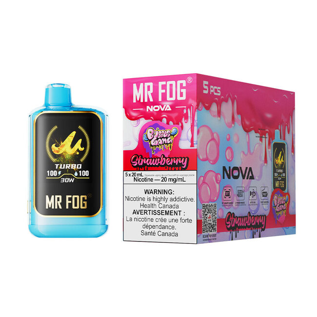 MR FOG MR FOG NOVA BUBBLE GANG  36K DISPOSABLE