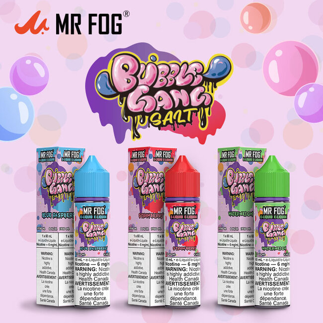MR FOG MR FOG JUICE BUBBLE GANG SALT NIC