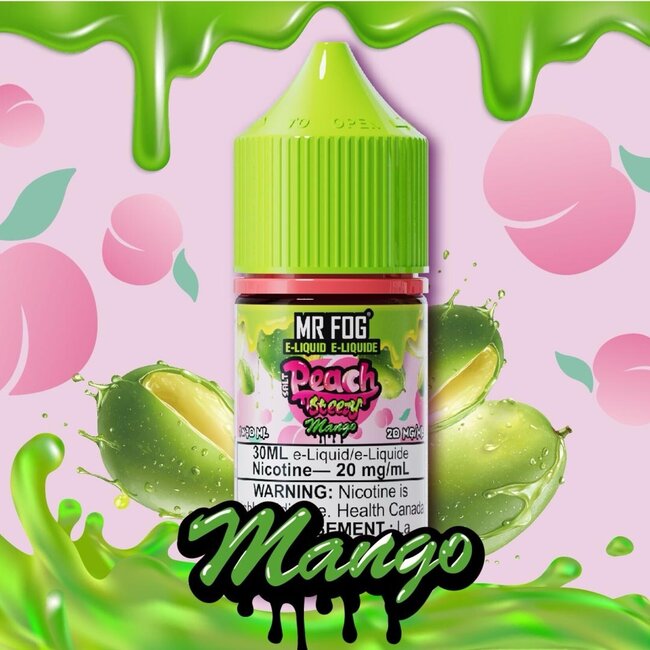 MR FOG MR FOG E-LIQUID PEACH STEEZY  SALT NIC