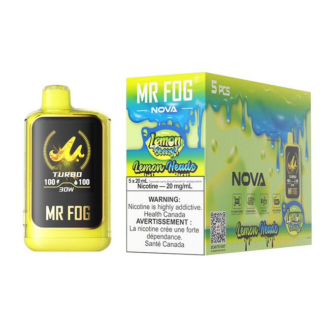 MR FOG MR FOG  NOVA LEMON STEEZY 36K DISPOSABLE