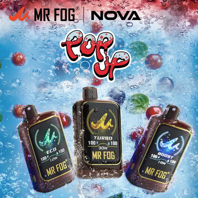 MR FOG MR FOG  NOVA POP-UP 36K DISPOSABLE