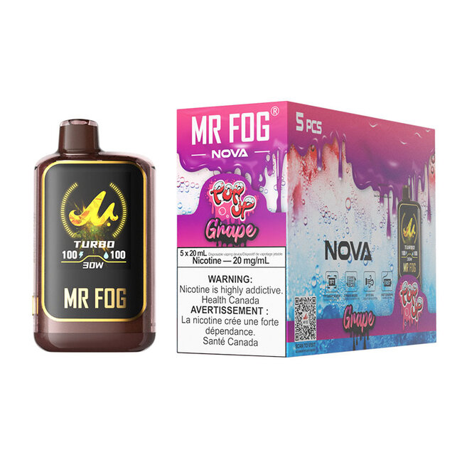 MR FOG MR FOG  NOVA POP-UP 36K DISPOSABLE