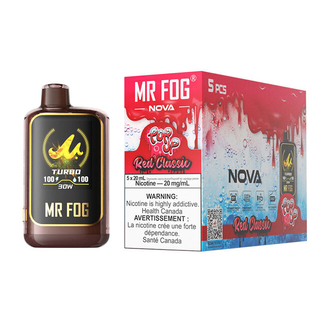 MR FOG MR FOG  NOVA POP-UP 36K DISPOSABLE