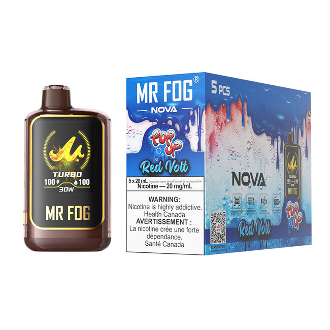 MR FOG MR FOG  NOVA POP-UP 36K DISPOSABLE