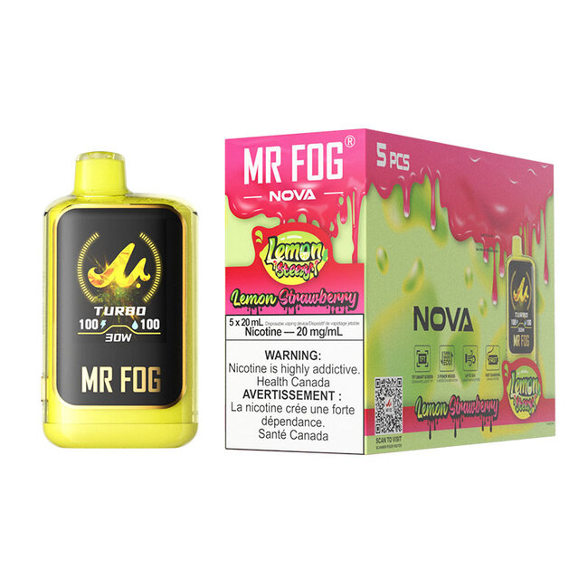 MR FOG MR FOG  NOVA LEMON STEEZY 36K DISPOSABLE